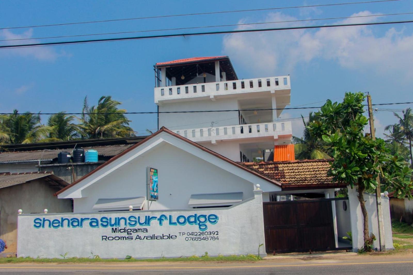 Shehara Sun Surf Lodge Midigama East Exterior foto